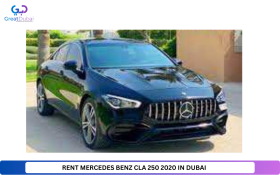 RENT MERCEDES BENZ CLA 250 2020 IN DUBAI