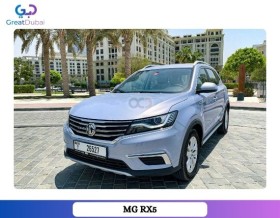 RENT MG RX5 2021 IN DUBAI