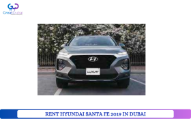 RENT HYUNDAI SANTA FE 2019 IN DUBAI