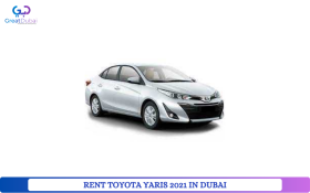 RENT TOYOTA YARIS 2021 IN DUBAI