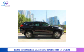 RENT MITSUBISHI MONTERO SPORT 2019 IN DUBAI