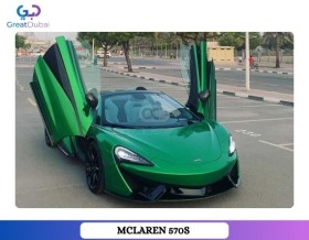 RENT MCLAREN 570S SPYDER 2018 IN DUBAI