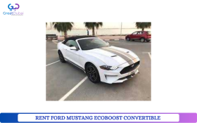 RENT FORD MUSTANG ECOBOOST CONVERTIBLE V4 2019 IN DUBAI