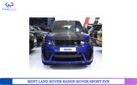 RENT LAND ROVER RANGE ROVER SPORT SVR 2021 IN DUBAI