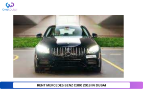 RENT MERCEDES BENZ C300 2018 IN DUBAI