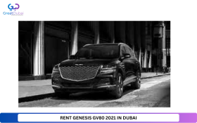 RENT GENESIS GV80 2021 IN DUBAI