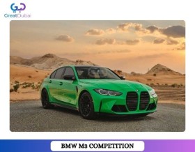 RENT BMW M3 COMPETITION 2021 IN DUBAI