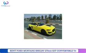 RENT FORD MUSTANG SHELBY GT500 KIT CONVERTIBLE V4 2018 IN DUBAI