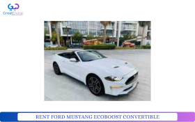 RENT FORD MUSTANG ECOBOOST CONVERTIBLE V4 2020 IN DUBAI