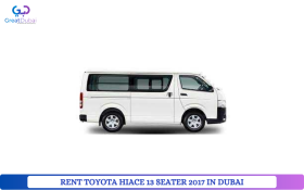 RENT TOYOTA HIACE 13 SEATER 2017 IN DUBAI