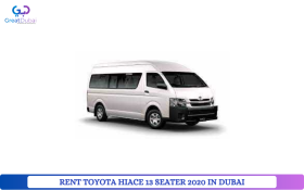 RENT TOYOTA HIACE 13 SEATER 2020 IN DUBAI