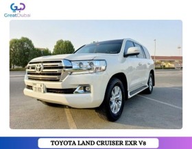 RENT TOYOTA LAND CRUISER EXR V8 2019 IN DUBAI