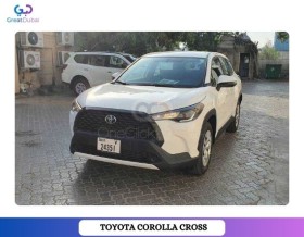 RENT TOYOTA COROLLA CROSS 2022 IN DUBAI