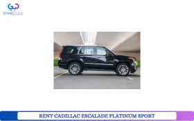 RENT CADILLAC ESCALADE PLATINUM SPORT 2021 IN DUBAI