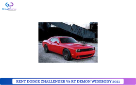 RENT DODGE CHALLENGER V8 RT DEMON WIDEBODY 2021 IN DUBA