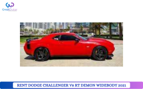 RENT DODGE CHALLENGER V8 RT DEMON WIDEBODY 2021 IN DUBAI