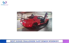 RENT DODGE CHALLENGER V8 RT DEMON WIDEBODY