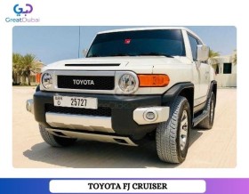 RENT TOYOTA FJ CRUISER 2020 IN DUBAI