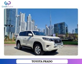 RENT TOYOTA PRADO 2017 IN DUBAI