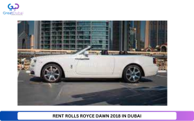 RENT ROLLS ROYCE DAWN 2018 IN DUBAI