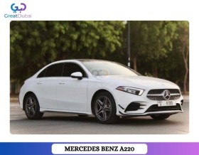 RENT MERCEDES BENZ A220 2021 IN DUBAI