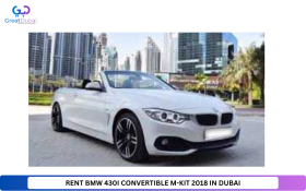 RENT BMW 430I CONVERTIBLE M-KIT 2018 IN DUBAI