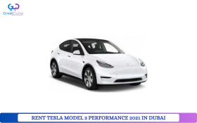 RENT TESLA MODEL 3 PERFORMANCE 2021 IN DUBAI