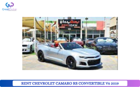 RENT CHEVROLET CAMARO RS CONVERTIBLE V6 2019 IN DUBAI