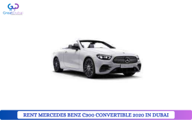 RENT MERCEDES BENZ C300 CONVERTIBLE 2020 IN DUBAI