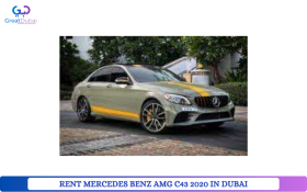 RENT MERCEDES BENZ AMG C43 2020 IN DUBAI