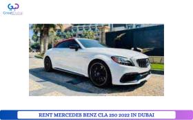 RENT MERCEDES BENZ CLA 250 2022 IN DUBAI