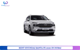 RENT HYUNDAI SANTA FE 2020 IN DUBAI