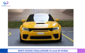 RENT DODGE CHALLENGER V6 2018 IN DUBAI