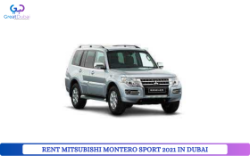 RENT MITSUBISHI MONTERO SPORT 2021 IN DUBAI