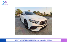 RENT MERCEDES BENZ A220 2020 IN DUBAI