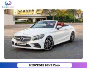 RENT MERCEDES BENZ C200 CONVERTIBLE