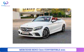 RENT MERCEDES BENZ C300 CONVERTIBLE 2021 IN DUBAI