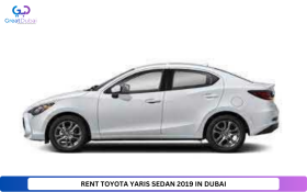 RENT TOYOTA YARIS SEDAN 2019 IN DUBAI