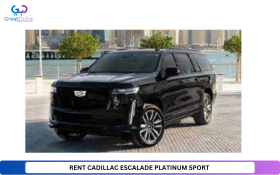 RENT CADILLAC ESCALADE PLATINUM SPORT