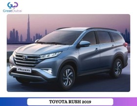 RENT TOYOTA RUSH 2019 IN DUBAI