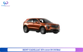 RENT CADILLAC XT4 2019 IN DUBAI