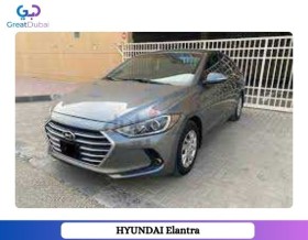 RENT HYUNDAI ELANTRA 2017 IN DUBAI