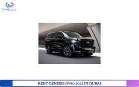 RENT GENESIS GV80 2021 IN DUBAI