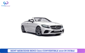 RENT MERCEDES BENZ C300 CONVERTIBLE 2019 IN DUBAI