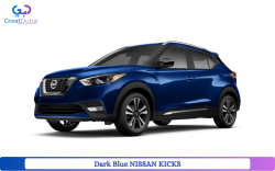 Dark Blue NISSAN KICKS 2020 Rent in Dubai with Great Dubai