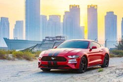 RENT FORD MUSTANG ECOBOOST COUPE V4 2020 IN DUBAI