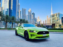 RENT FORD MUSTANG GT COUPE V8 2021 IN DUBAI