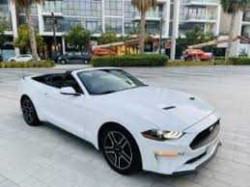 RENT FORD MUSTANG ECOBOOST CONVERTIBLE V4 2020 IN DUBAI