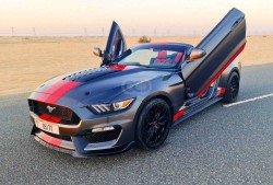 RENT FORD MUSTANG SHELBY GT KIT CONVERTIBLE V4 2017 IN DUBAI