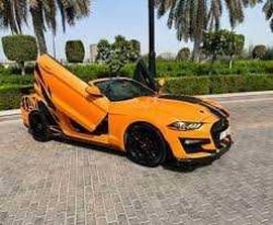 RENT FORD MUSTANG SHELBY GT KIT CONVERTIBLE V4 2019 IN DUBAI